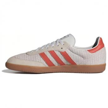 Кроссовки Adidas Originals Samba Og Crystal White Preloved Red IG1380