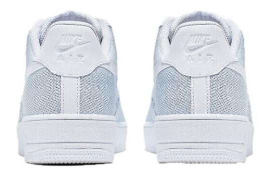 Кроссовки Nike Air Force 1 Flyknit 2 White Pure Platinum AV3042-100