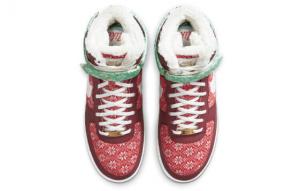 Кроссовки Nike Air Force 1 High Nordic Christmas 2020 DC1620-600