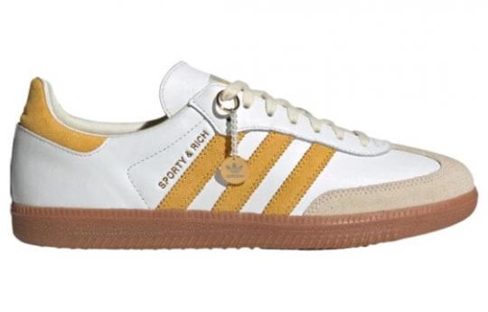 Кроссовки Adidas Originals Samba Sporty & Rich White Bold Gold IF5661