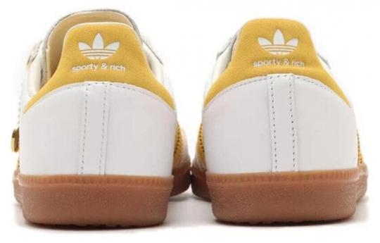 Кроссовки Adidas Originals Samba Sporty & Rich White Bold Gold IF5661