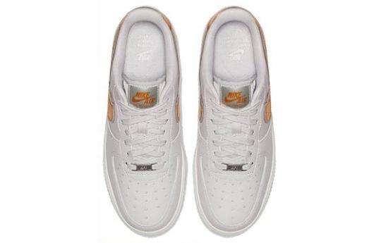 Кроссовки Nike Air Force 1 Low Metallic Platinum Metallic Gold Women's AR0642-001