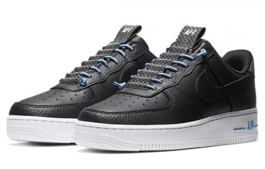 Кроссовки Nike Air Force 1 Low '07 Lux Black Light Blue Women's 898889-015