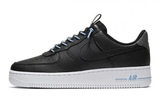 Кроссовки Nike Air Force 1 Low '07 Lux Black Light Blue Women's 898889-015