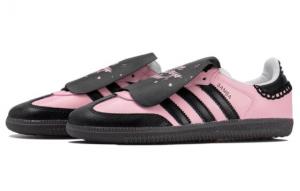 Кроссовки Adidas Originals Samba Skateboard Shoes Unisex Low-Top Black Pink IG1024