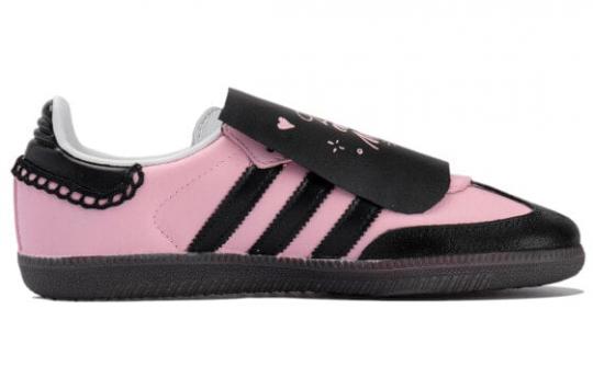 Кроссовки Adidas Originals Samba Skateboard Shoes Unisex Low-Top Black Pink IG1024