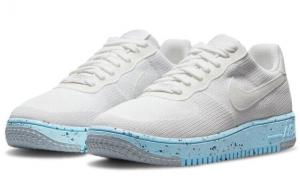 Кроссовки Nike Air Force 1 Low Crater Flyknit White Ice Blue Women's DC7273-100