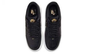 Кроссовки Nike Air Force 1 Low '07 Black Metalic Gold DA8481-001