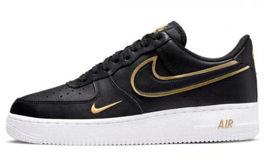 Кроссовки Nike Air Force 1 Low '07 Black Metalic Gold DA8481-001