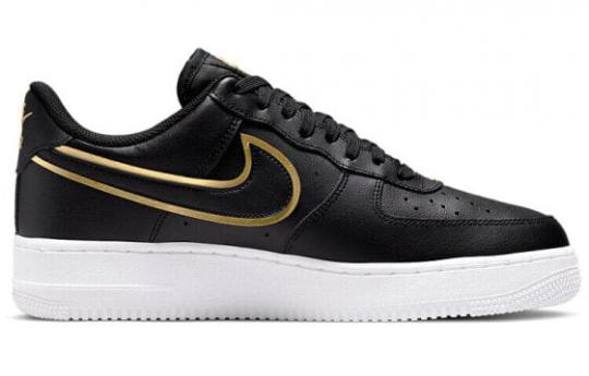 Кроссовки Nike Air Force 1 Low '07 Black Metalic Gold DA8481-001