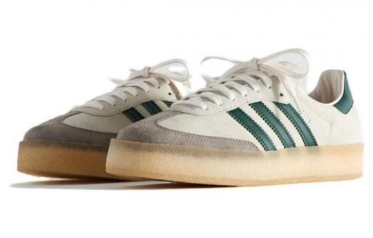 Кроссовки Adidas Originals Clarks 8th Street Samba By Ronnie Fieg Chalk White Green ID7297