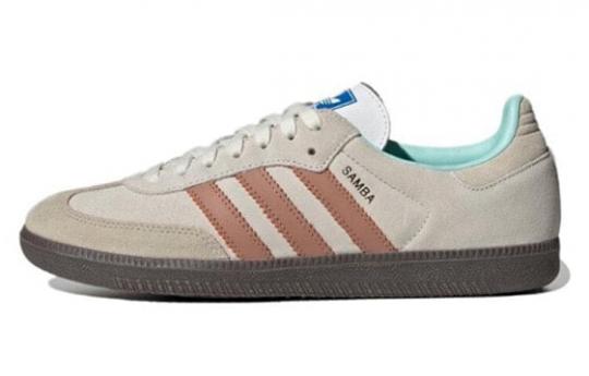 Кроссовки Adidas Originals Samba Skateboard Shoes Unisex Low-Top Blue Brown ID2047