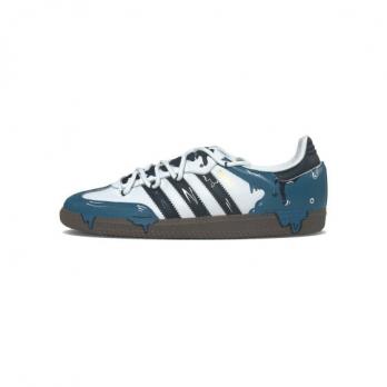 Кроссовки Adidas Originals SAMBA OG Skateboard Shoes Unisex Low-Top Blue White Black B75806