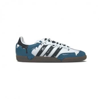 Кроссовки Adidas Originals SAMBA OG Skateboard Shoes Unisex Low-Top Blue White Black B75806