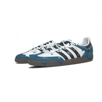 Кроссовки Adidas Originals SAMBA OG Skateboard Shoes Unisex Low-Top Blue White Black B75806