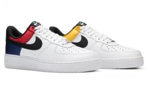 Кроссовки Nike Air Force 1 Low '07 LV8 Unite White Red Blue Satin CW7010-100