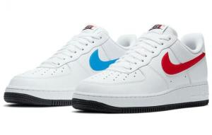 Кроссовки Nike Air Force 1 Low White Red Blue CT2816-100