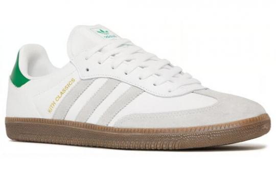 Кроссовки Adidas Originals Samba Og Kith Classics White Green FX5398