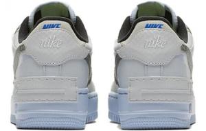 Кроссовки Nike Air Force 1 Low Shadow Pure Platinum Snakeskin Blue Women's CV3027-001