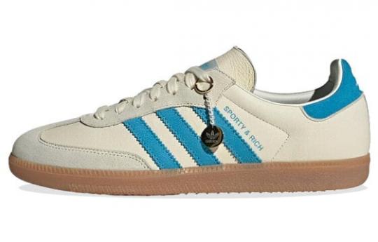 Кроссовки Adidas Originals Samba Og Sporty & Rich Cream Blue IE7096