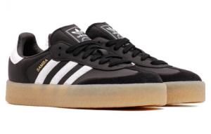 Кроссовки Adidas Originals Sambae Black White Gum Women's ID0436