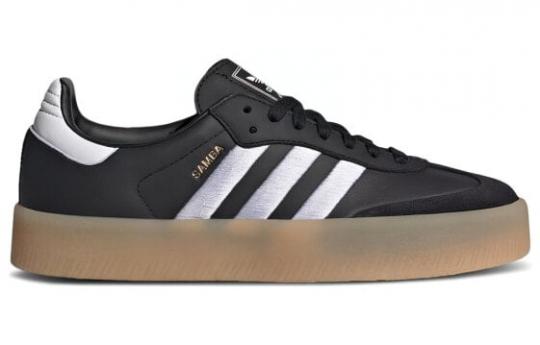 Кроссовки Adidas Originals Sambae Black White Gum Women's ID0436