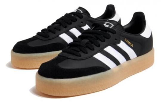 Кроссовки Adidas Originals Sambae Black White Gum Women's ID0436