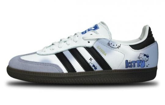 Кроссовки Adidas Originals SAMBA OG Skateboard Shoes Unisex Low-Top Blue/White B75806