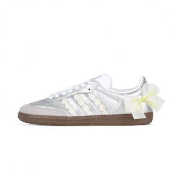 Кроссовки Adidas Originals SAMBA OG Skateboard Shoes Unisex Low-Top Silver B75806