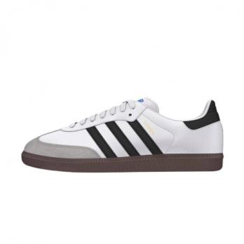 Кроссовки Adidas Originals SAMBA OG Skateboard Shoes Unisex Low-Top Silver B75806