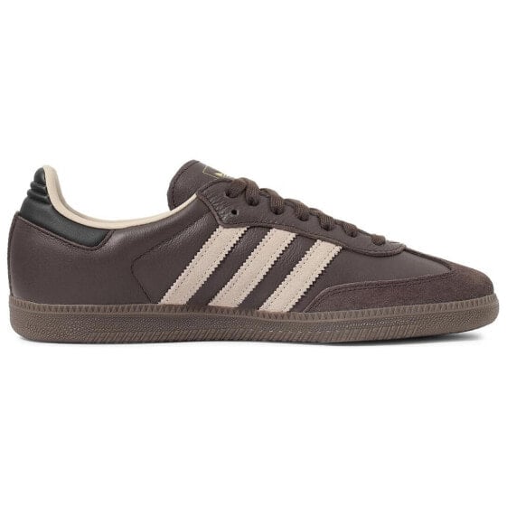 Кроссовки Adidas Originals Samba Og "Dark Brown/Beige/Gum" Sneakers Women's JI0217
