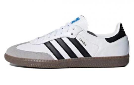 Кроссовки Adidas Originals SAMBA OG Skateboard Shoes Unisex Low-Top White B75806