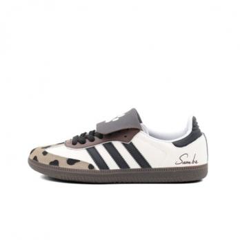 Кроссовки Adidas Originals Samba Skateboard Shoes Unisex Low-Top White Brown B75806