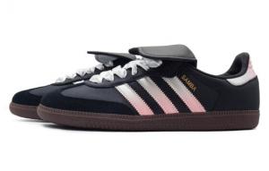 Кроссовки Adidas Originals SAMBA OG Skateboard Shoes Unisex Low-Top Silver/Pink B75807