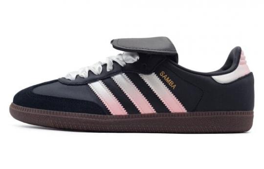 Кроссовки Adidas Originals SAMBA OG Skateboard Shoes Unisex Low-Top Silver/Pink B75807