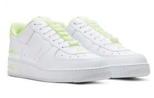 Кроссовки Nike Air Force 1 Low Double Air Low White Barely Volt CJ1379-101