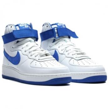 Кроссовки Nike Air Force 1 High White Game Royal 743546-103