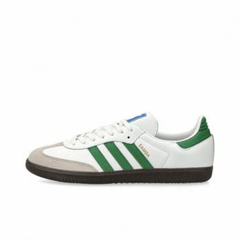 Кроссовки Adidas Originals Samba Skateboard Shoes Unisex Low-Top White Blue IG1024