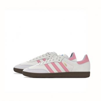 Кроссовки Adidas Originals Samba Skateboard Shoes Unisex Low-Top White Blue IG1024