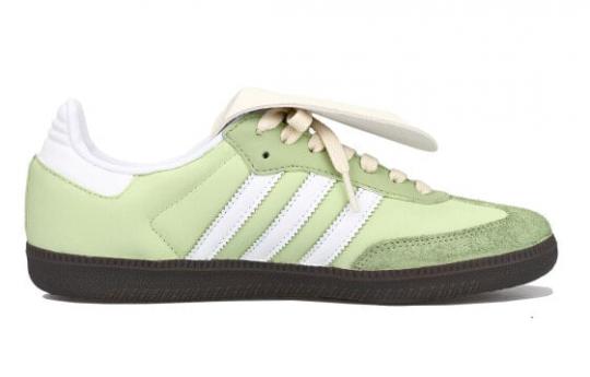 Кроссовки Adidas Originals Samba Skateboard Shoes Unisex Low-Top Green/Beige B75806