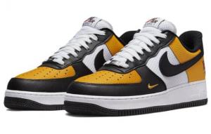 Кроссовки Nike Air Force 1 Low '07 LV8 Black Gold Jersey Mesh DQ7775-700