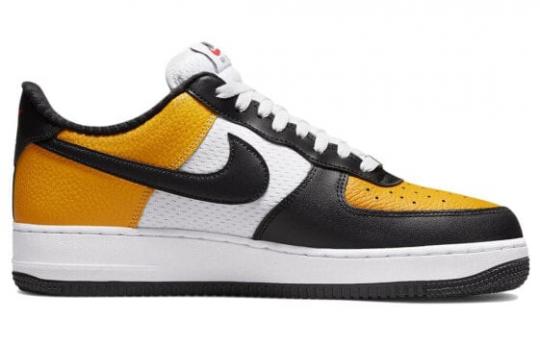 Кроссовки Nike Air Force 1 Low '07 LV8 Black Gold Jersey Mesh DQ7775-700