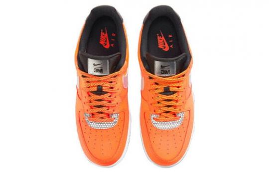 Кроссовки Nike Air Force 1 Low 3M Total Orange CT2299-800