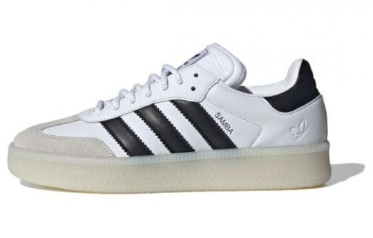 Кроссовки Adidas Su Yiming X Samba XLG White Gold Black IH8643