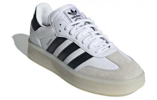 Кроссовки Adidas Su Yiming X Samba XLG White Gold Black IH8643