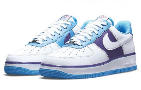 Кроссовки Nike Air Force 1 Low '07 LV8 Nba 75th Anniversary Lakers DC8874-101