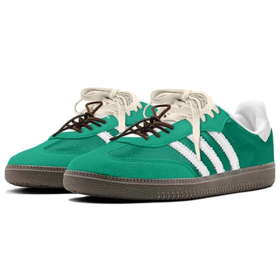 Кроссовки Adidas Originals Samba Skateboard Shoes Unisex Low-Top Green White B75806