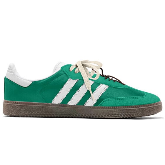 Кроссовки Adidas Originals Samba Skateboard Shoes Unisex Low-Top Green White B75806