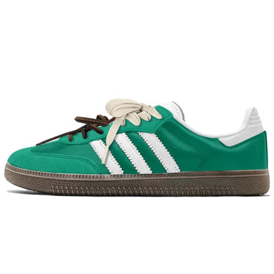 Кроссовки Adidas Originals Samba Skateboard Shoes Unisex Low-Top Green White B75806