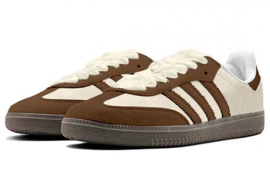 Кроссовки Adidas Originals Samba Skateboard Shoes Unisex Low-Top Beige B75806